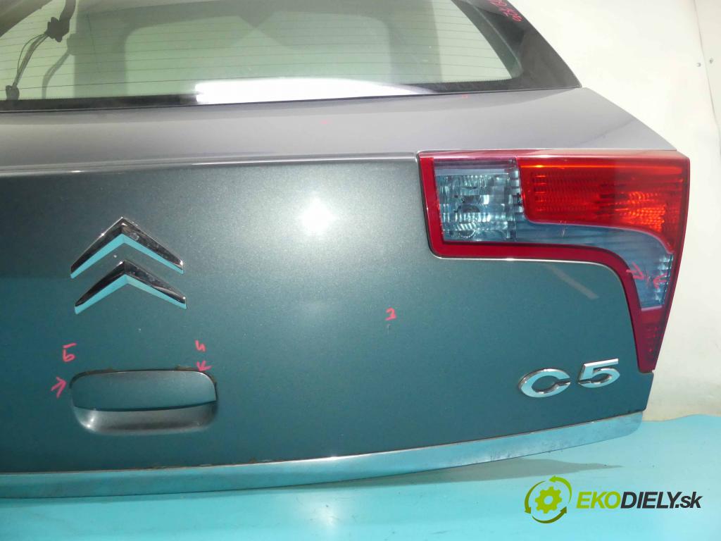 Citroen C5 I 2001-2008 2.0 hdi 141 hp manual 104 kW 1997 cm3 5- zadní kufrové dveře (Zadní kapoty)