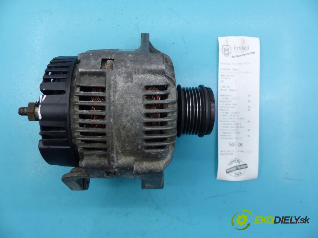 Renault Megane I 1995-2003 1.9d 64 hp manual 47 kW 1870 cm3 5- Alternator 7700451943 (Alternátory)