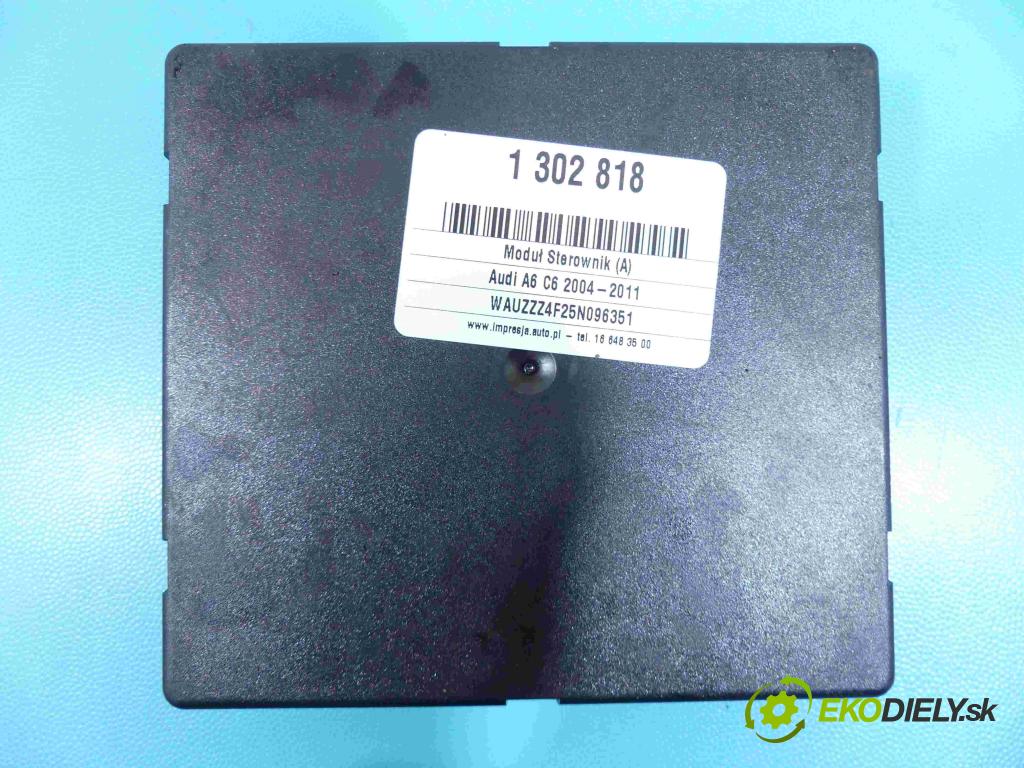 Audi A6 C6 2004-2011 3.0 tdi 224hp automatic 165 kW 2967 cm3 4- modul riadiaca jednotka 4F0907289E (Ostatné)