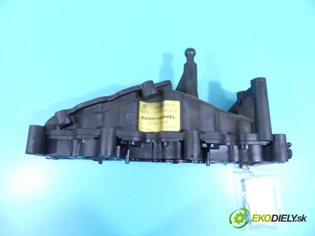 Audi A6 C6 2004-2011 3.0 tdi 224hp automatic 165 kW 2967 cm3 4- zvod nasávací 059129711T (Sacie potrubia)