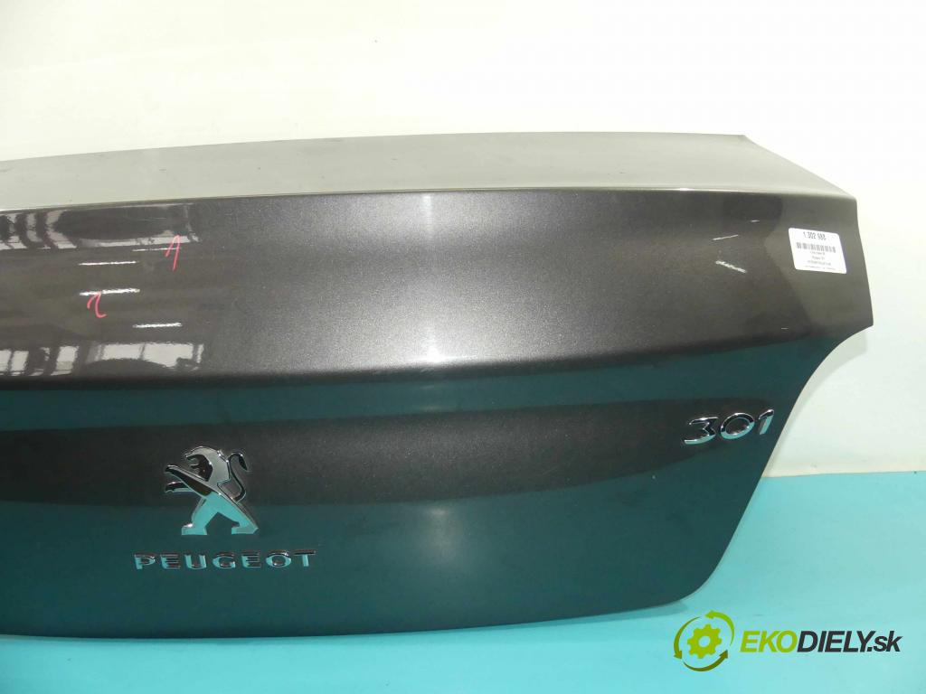 Peugeot 301 1.6 hdi 99 hp manual 73 kW 1560 cm3 4- zadní kufrové dveře  (Zadní kapoty)