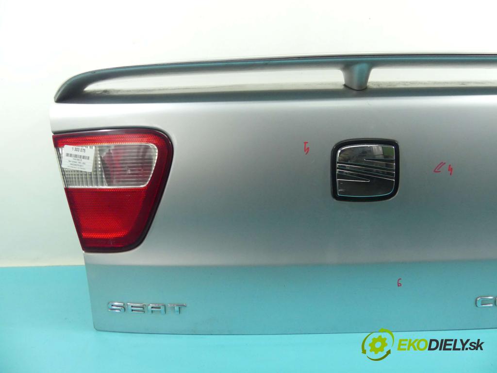 Seat Cordoba I 1993-2002 1.4 16v 75 hp manual 55 kW 1390 cm3 4- zadní kufrové dveře  (Zadní kapoty)