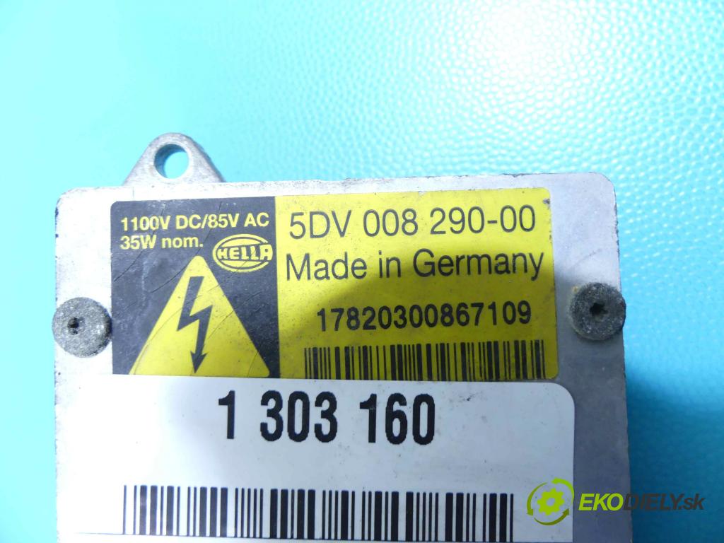 Renault Espace IV 2003-2014 2.0 T 163 HP manual 120 kW 1998 cm3 5- střídač: xenon 5DV 008 290-00 (Riadiace jednotky xenónu)