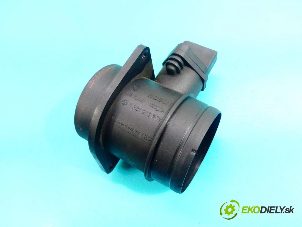 Vw Bora 1.9 tdi 116 HP manual 85 kW 1896 cm3 4- průtokoměr: 0281002757 (Váhy vzduchu)