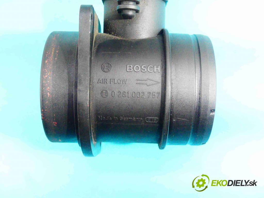 Vw Bora 1.9 tdi 116 HP manual 85 kW 1896 cm3 4- průtokoměr: 0281002757 (Váhy vzduchu)