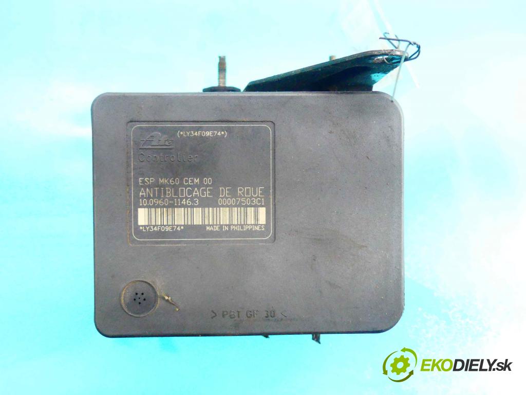 Citroen C5 I 2001-2008 2.0 hdi 141 HP manual 104 kW 1997 cm3 5- čerpadlo abs 9656419780 (Pumpy ABS)