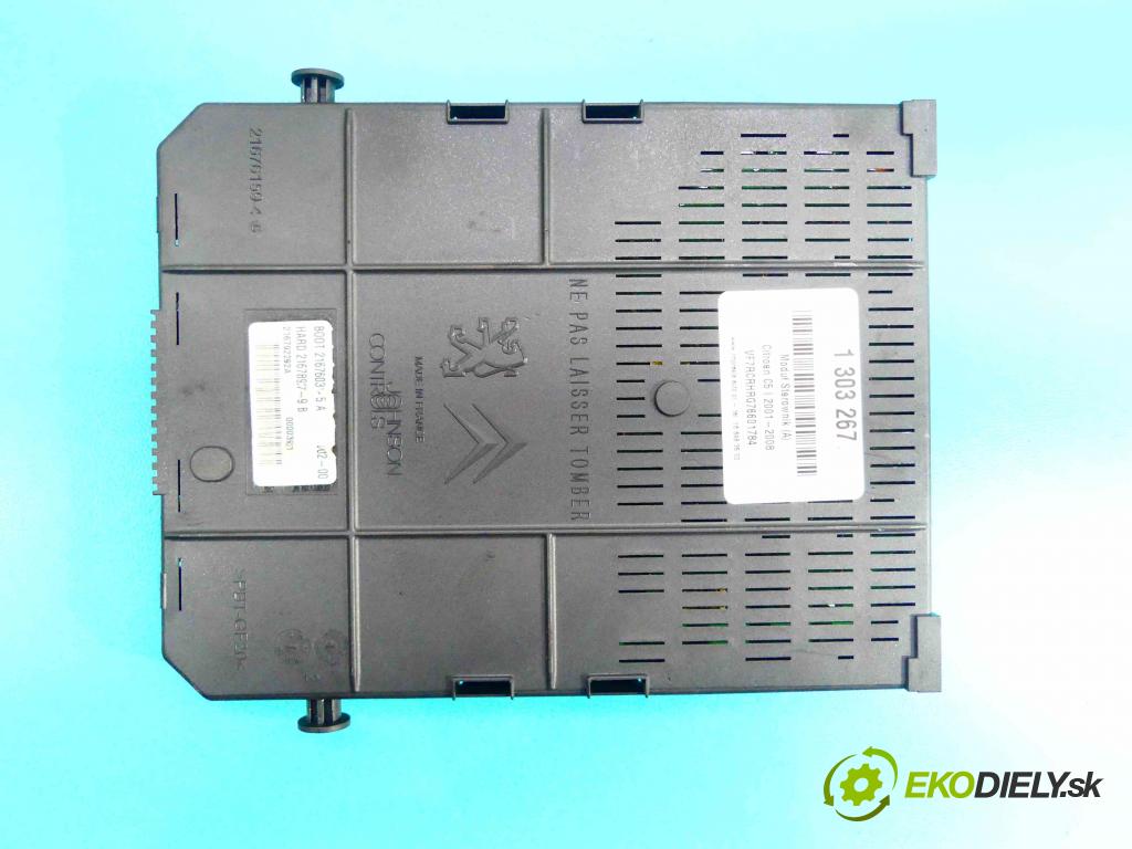 Citroen C5 I 2001-2008 2.0 hdi 141 HP manual 104 kW 1997 cm3 5- modul riadiaca jednotka 9656530280 (Ostatné)