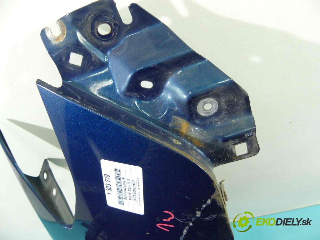 Mazda 5  2005-2010 2.0 16v 145 hp manual 107 kW 1999 cm3 5- blatnik přední pravý