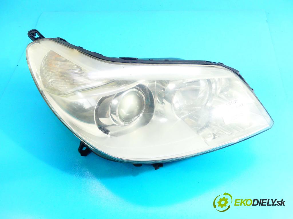 Citroen C5 I 2001-2008 2.0 hdi 141 HP manual 104 kW 1997 cm3 5- Reflektor: pravý 9650115380 (Pravé)