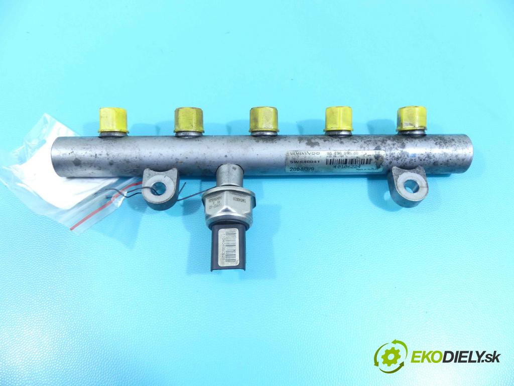 Citroen C5 I 2001-2008 2.0 hdi 141 HP manual 104 kW 1997 cm3 5- lišta vstrekovacia 9645689580 (Vstrekovacie lišty)