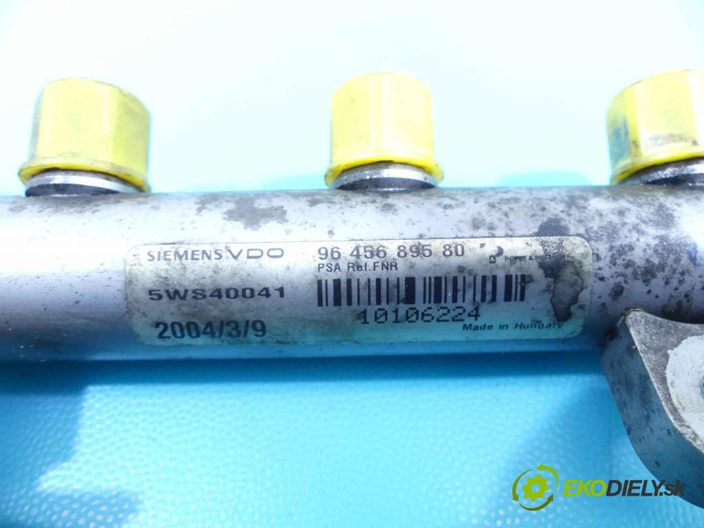 Citroen C5 I 2001-2008 2.0 hdi 141 HP manual 104 kW 1997 cm3 5- lišta vstrekovacia 9645689580 (Vstrekovacie lišty)