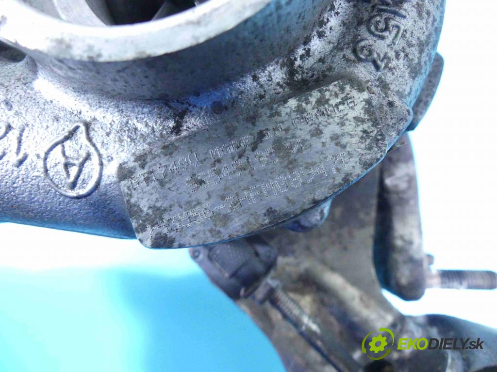 Citroen C5 I 2001-2008 2.0 hdi 141 HP manual 104 kW 1997 cm3 5- turbodúchadlo, turbo 753556-2 (Turbodúchadlá (kompletné))