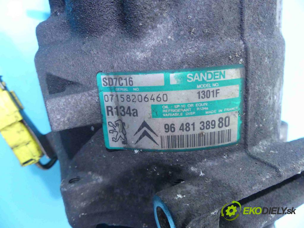 Citroen C5 I 2001-2008 2.0 hdi 141 HP manual 104 kW 1997 cm3 5- čerpadlo klimatizácie 9648138980