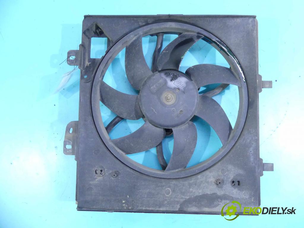 Peugeot 301 1.6 hdi 99 HP manual 73 kW 1560 cm3 4- Ventilátor chladiča 9812028580