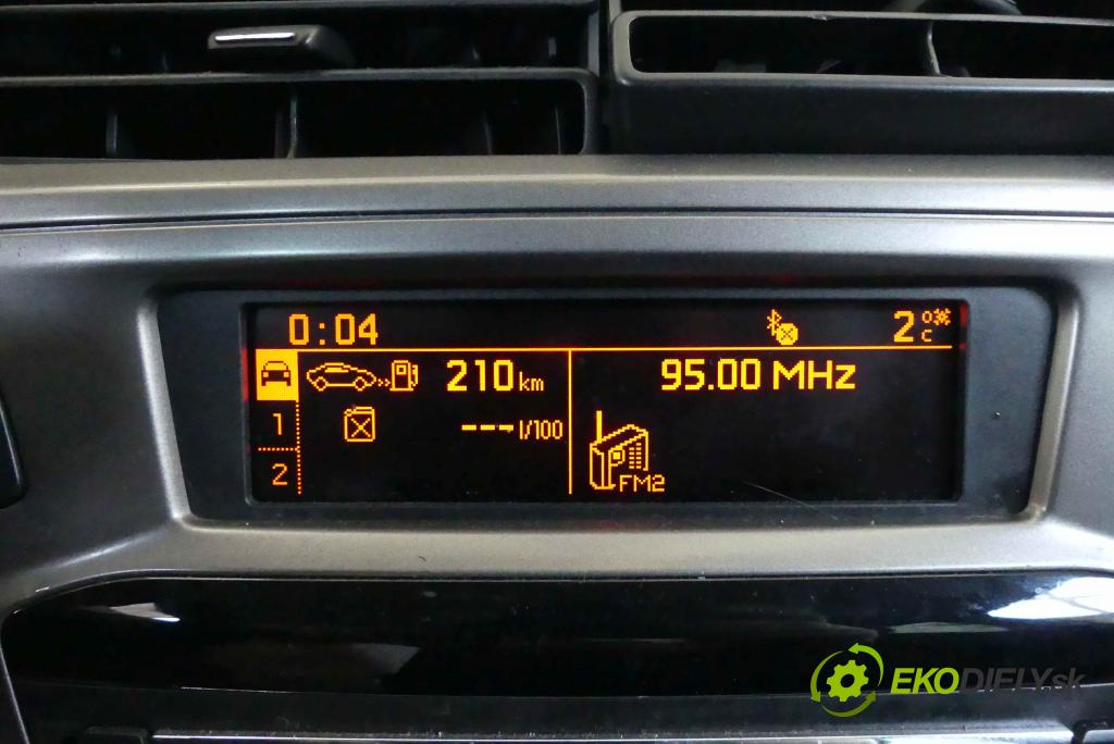 Peugeot 301 1.6 hdi 99 HP manual 73 kW 1560 cm3 4- Zobrazit: 9813760080 (Prístrojové dosky, displeje)