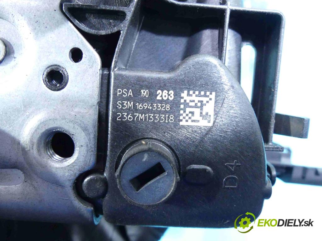Peugeot 301 1.6 hdi 99 hp manual 73 kW 1560 cm3 4- zámek zadní pravý 16943328