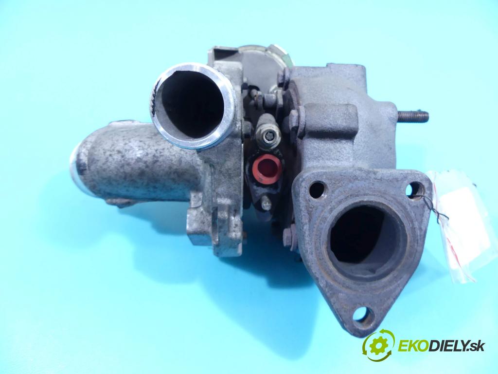 Toyota Yaris II 2005-2011 1.4 D4D 90 HP manual 66 kW 1364 cm3 5- turbodúchadlo, turbo 766259-1 (Turbodúchadlá (kompletné))