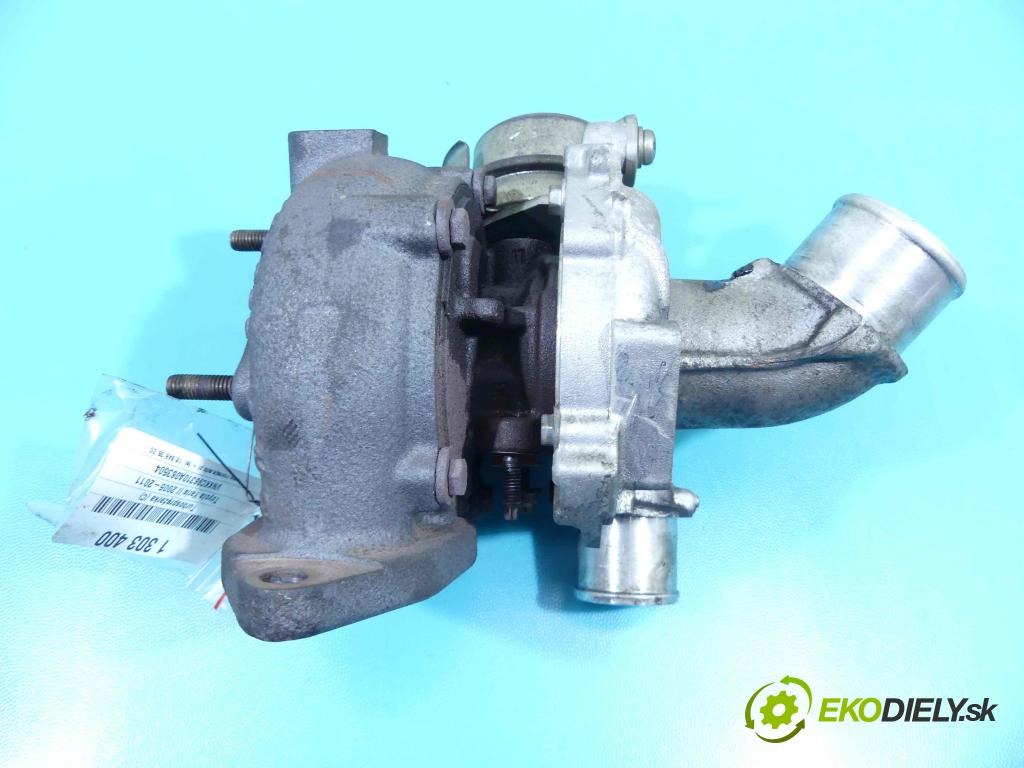 Toyota Yaris II 2005-2011 1.4 D4D 90 HP manual 66 kW 1364 cm3 5- turbodúchadlo, turbo 766259-1 (Turbodúchadlá (kompletné))