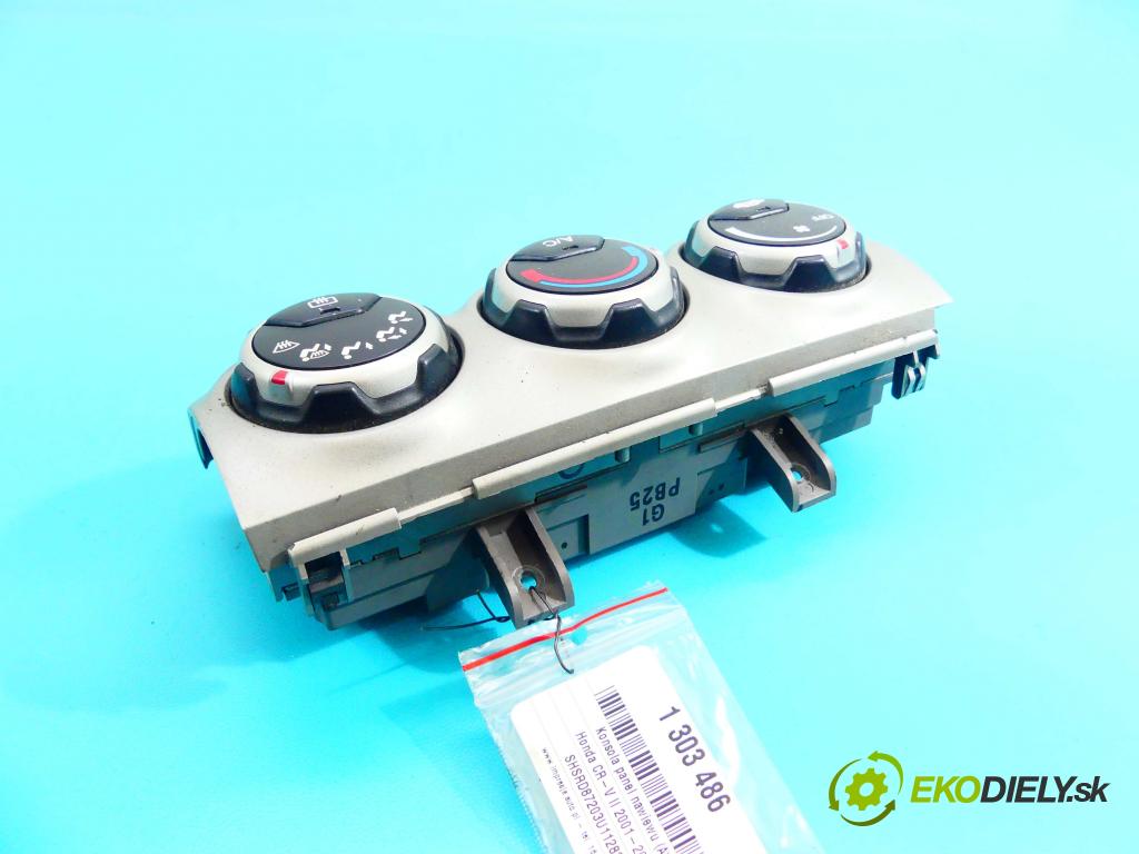 Honda CR-V II 2001-2006 2.0 16v 150 HP manual 110 kW 1998 cm3 5- panel kúrenia D026Z