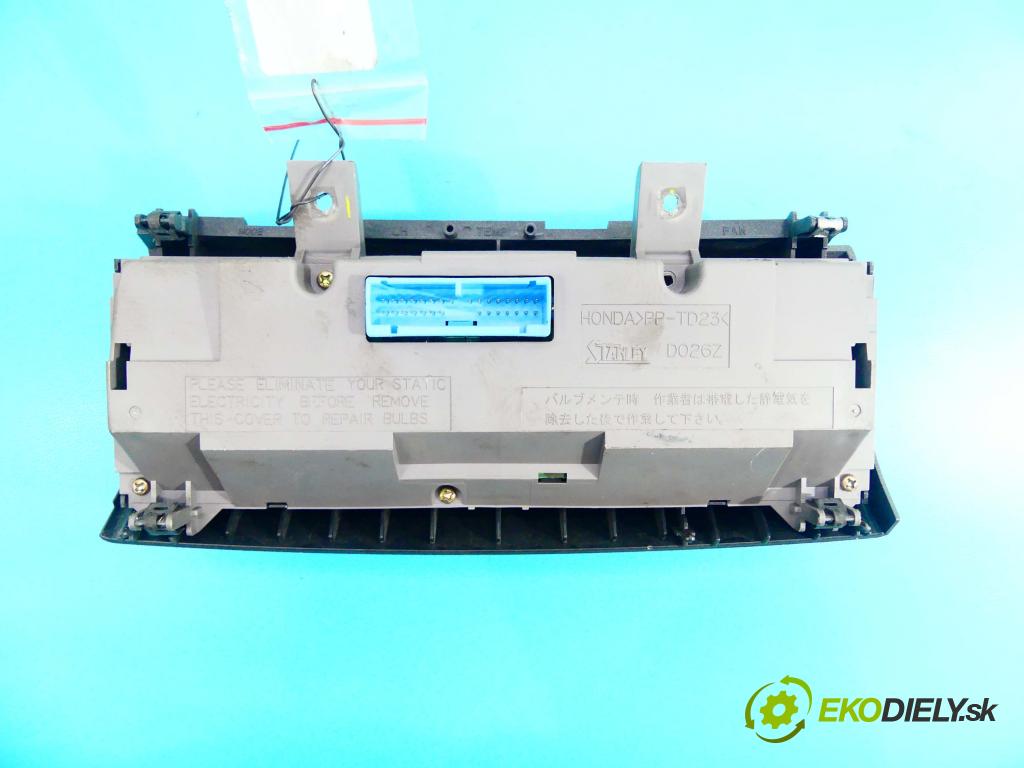 Honda CR-V II 2001-2006 2.0 16v 150 HP manual 110 kW 1998 cm3 5- panel kúrenia D026Z