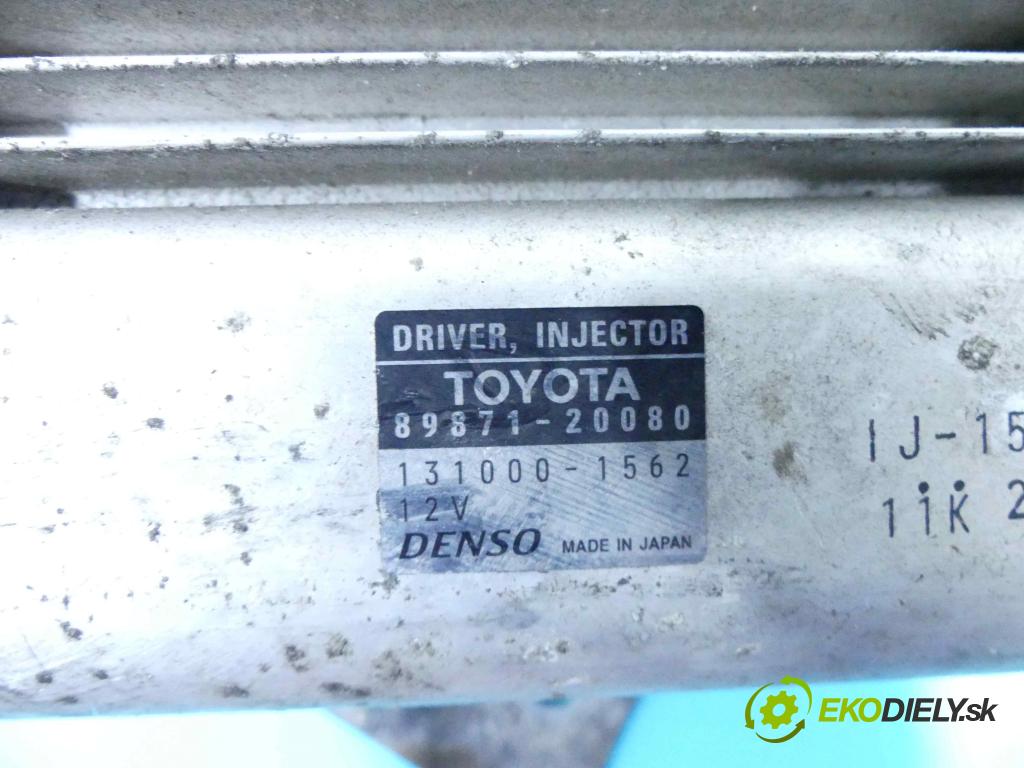Toyota Avensis III T27 2009-2018 2.0 D4D 126 hp manual 93 kW 1998 cm3 5- modul řídící jednotka 89871-20080 (Ostatní)