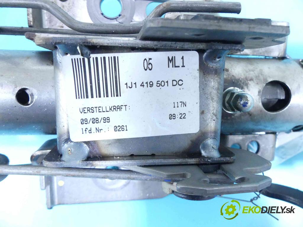 Vw Golf IV 1997-2003 1.9 tdi 110 HP manual 81 kW 1896 cm3 5- Sloupec: volant 1J1419501DC (Tyče riadenia (volantu))