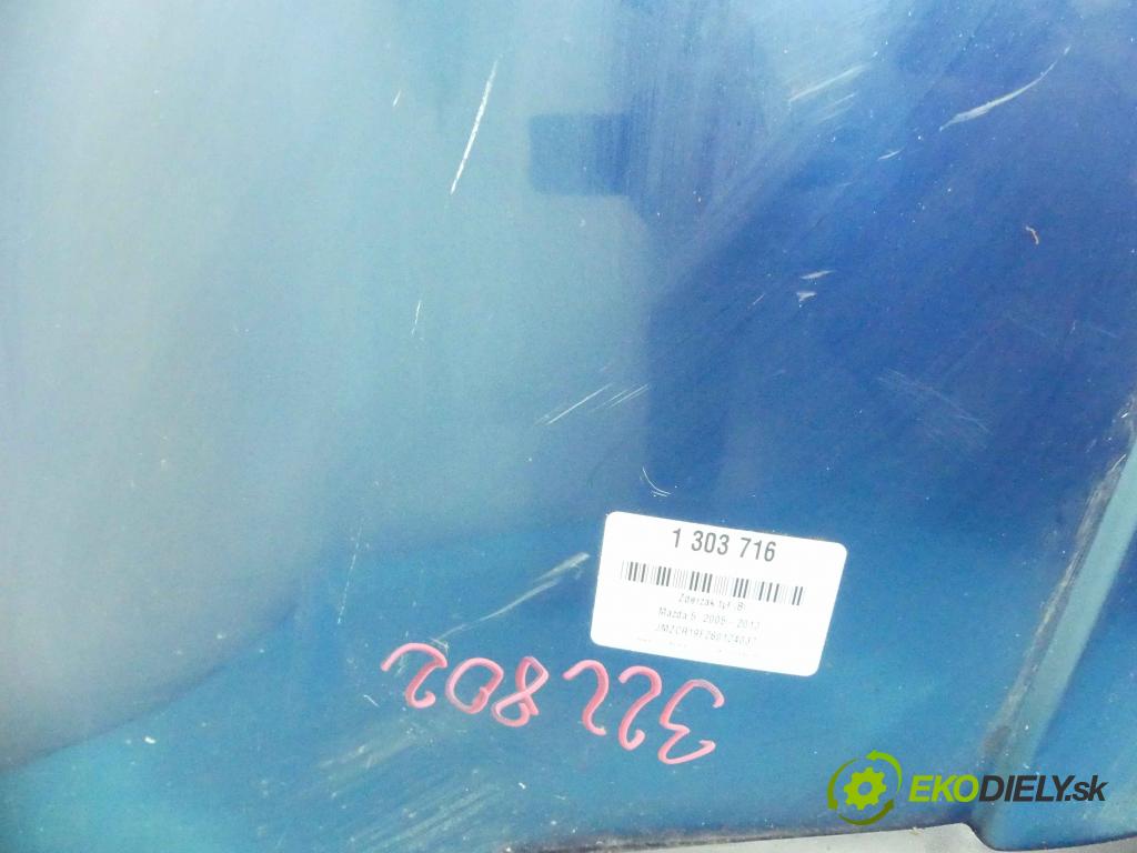 Mazda 5  2005-2010 2.0 16v 145 hp manual 107 kW 1999 cm3 5- nárazník zadní