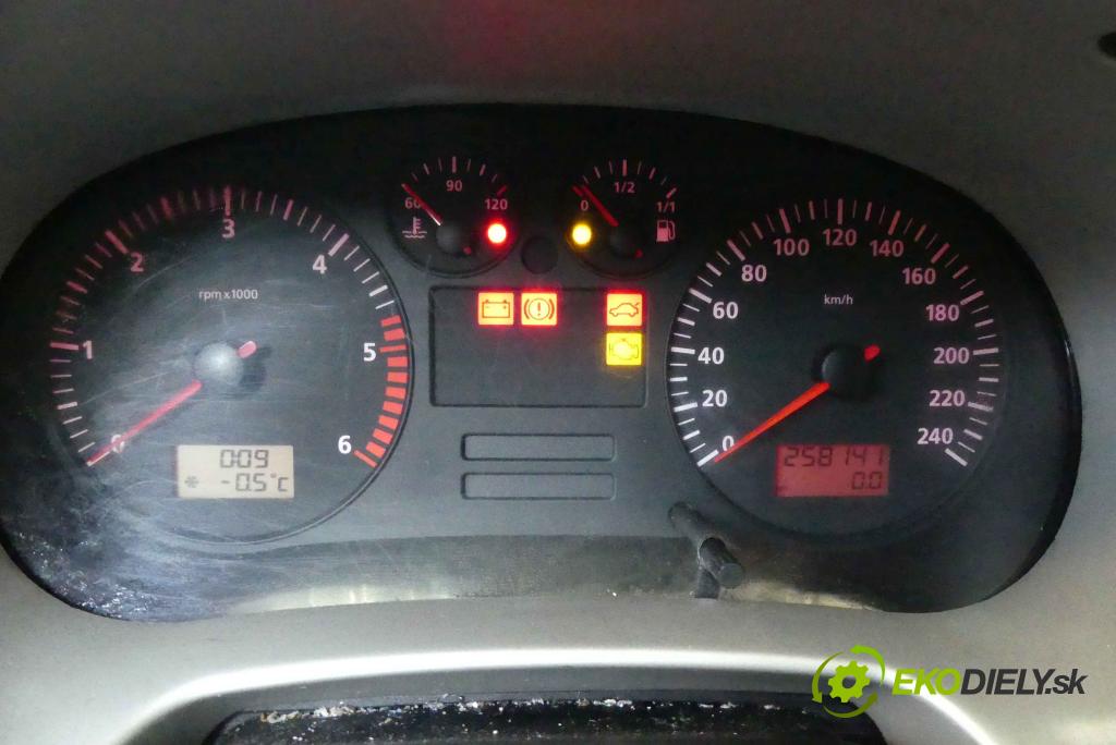 Seat Toledo II 1998-2004 1.9 tdi 131 HP manual 96 kW 1896 cm3 4- prístrojovka/ budíky 110.080/152/005 (Prístrojové dosky, displeje)