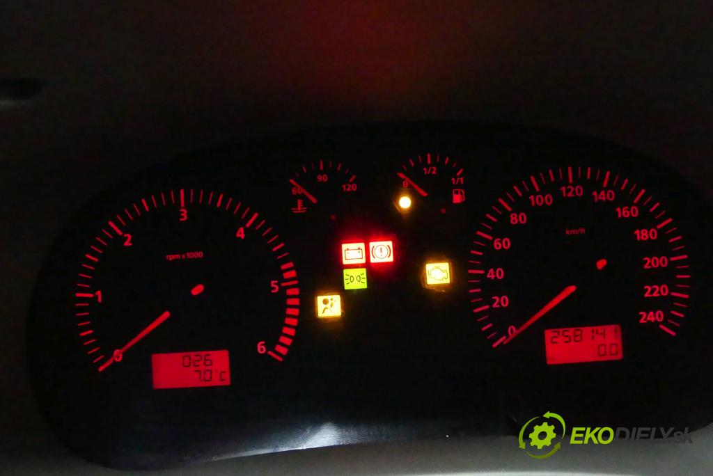 Seat Toledo II 1998-2004 1.9 tdi 131 HP manual 96 kW 1896 cm3 4- prístrojovka/ budíky 110.080/152/005 (Prístrojové dosky, displeje)