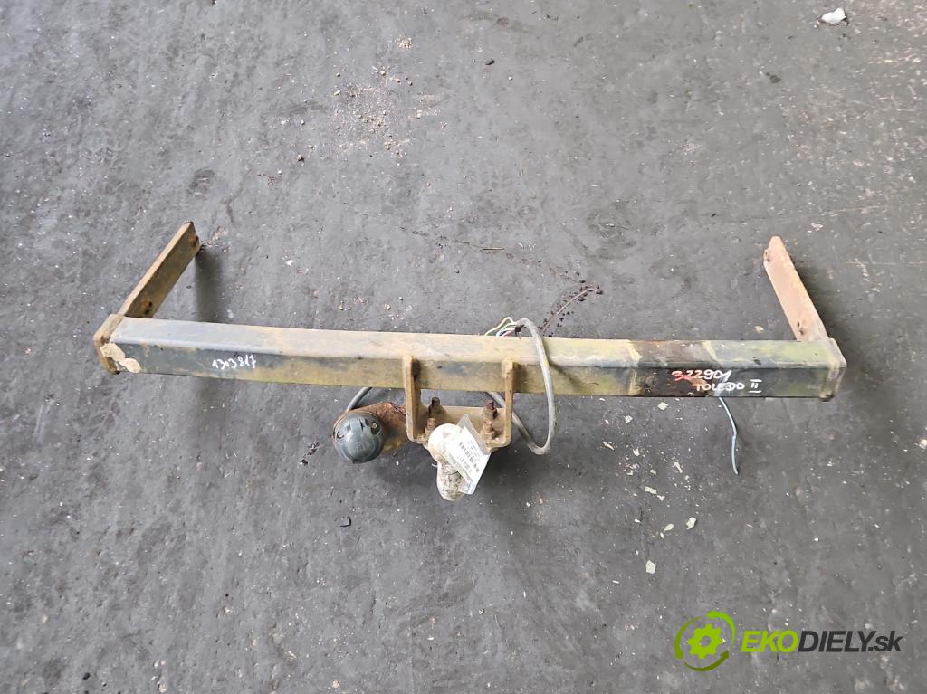 Seat Toledo II 1998-2004 1.9 tdi 131 HP manual 96 kW 1896 cm3 4- Hák: vlečení:  (Ťažné zariadenie)