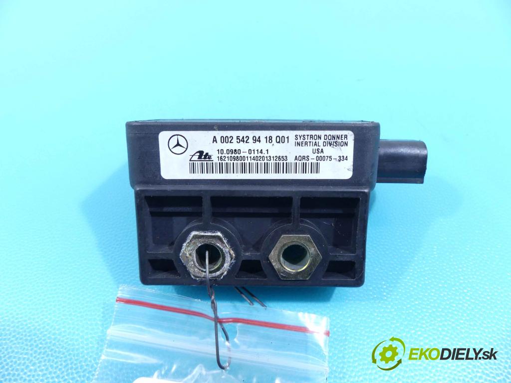 Mercedes C W203 2000-2007 2.0 (111951) 129 hp manual 95 kW 1998 cm3 5- snímač ESP A0025429418Q01
