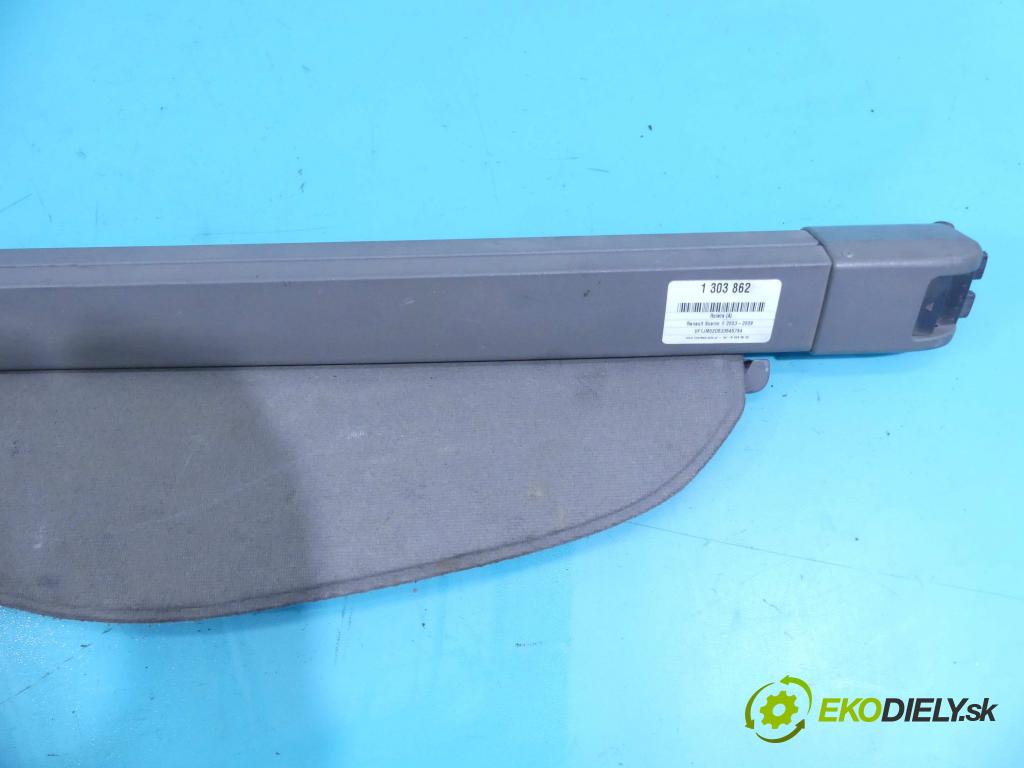 Renault Scenic II 2003-2009 1.5 dci 101 HP manual 74 kW 1461 cm3 5- roleta 82002786 (Rolety kufra)