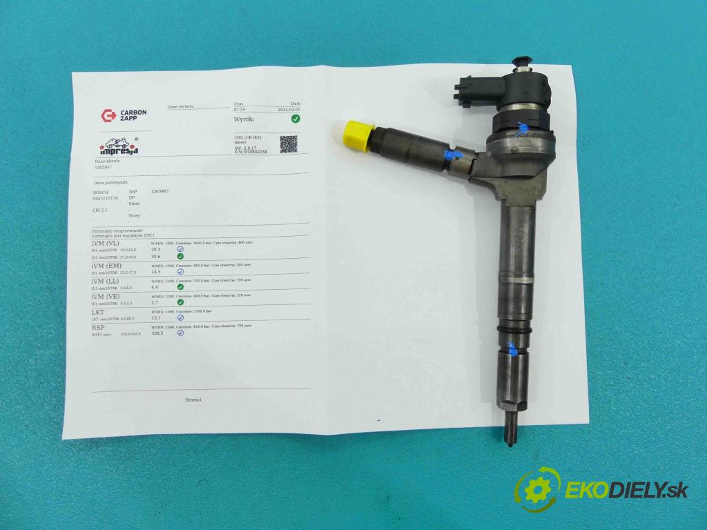 Opel Astra III 2004-2014 1.7 cdti 80 HP manual 59 kW 1686 cm3 5- vstrek 0445110174 (Vstrekovače)