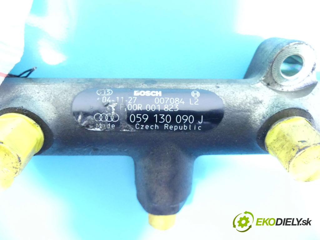 Audi A6 C6 2004-2011 3.0 tdi 224hp automatic 165 kW 2967 cm3 4- lišta vstrekovacia 057130764B (Vstrekovacie lišty)