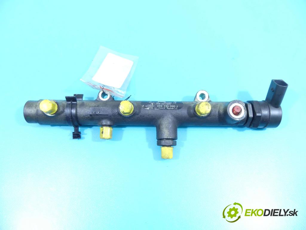 Audi A6 C6 2004-2011 3.0 tdi 224hp automatic 165 kW 2967 cm3 4- lišta vstrekovacia 057130764B (Vstrekovacie lišty)