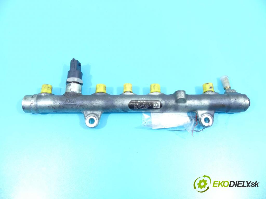 Renault Laguna II 2001-2007 1.9 dci 110 HP manual 81 kW 1870 cm3 5- lišta vstrekovacia 0445214078 (Vstrekovacie lišty)