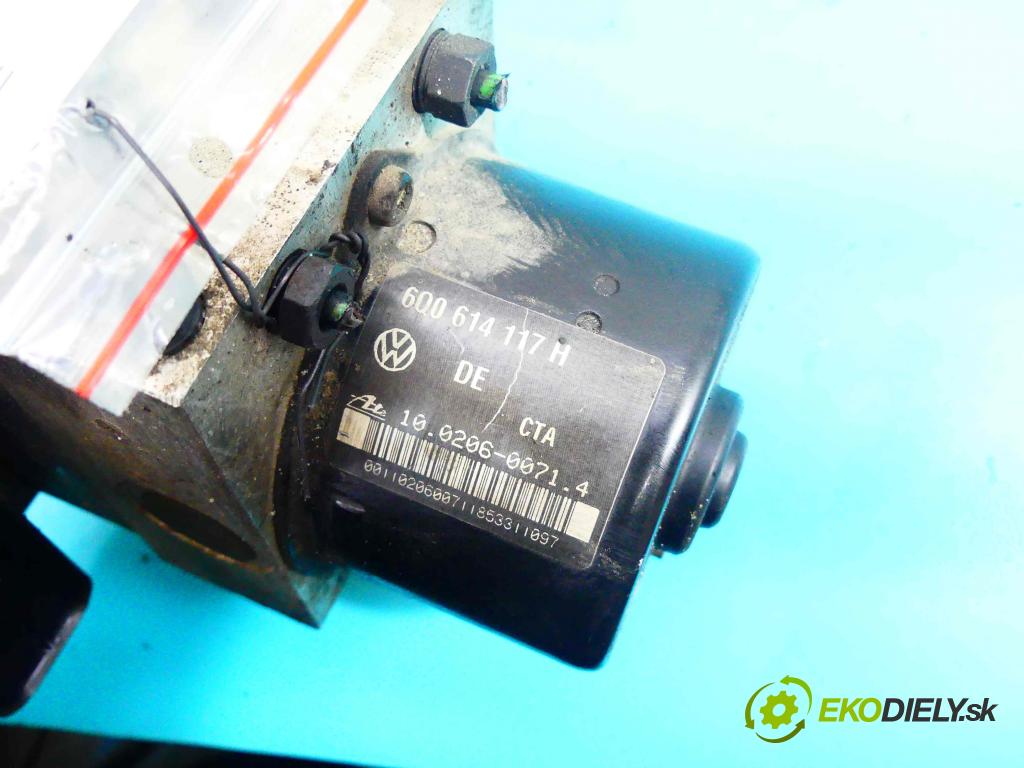 Vw Polo IV 9N 2001-2009 1.2 6V 54 HP manual 40 kW 1198 cm3 5- čerpadlo abs 6Q0614117H (Pumpy ABS)