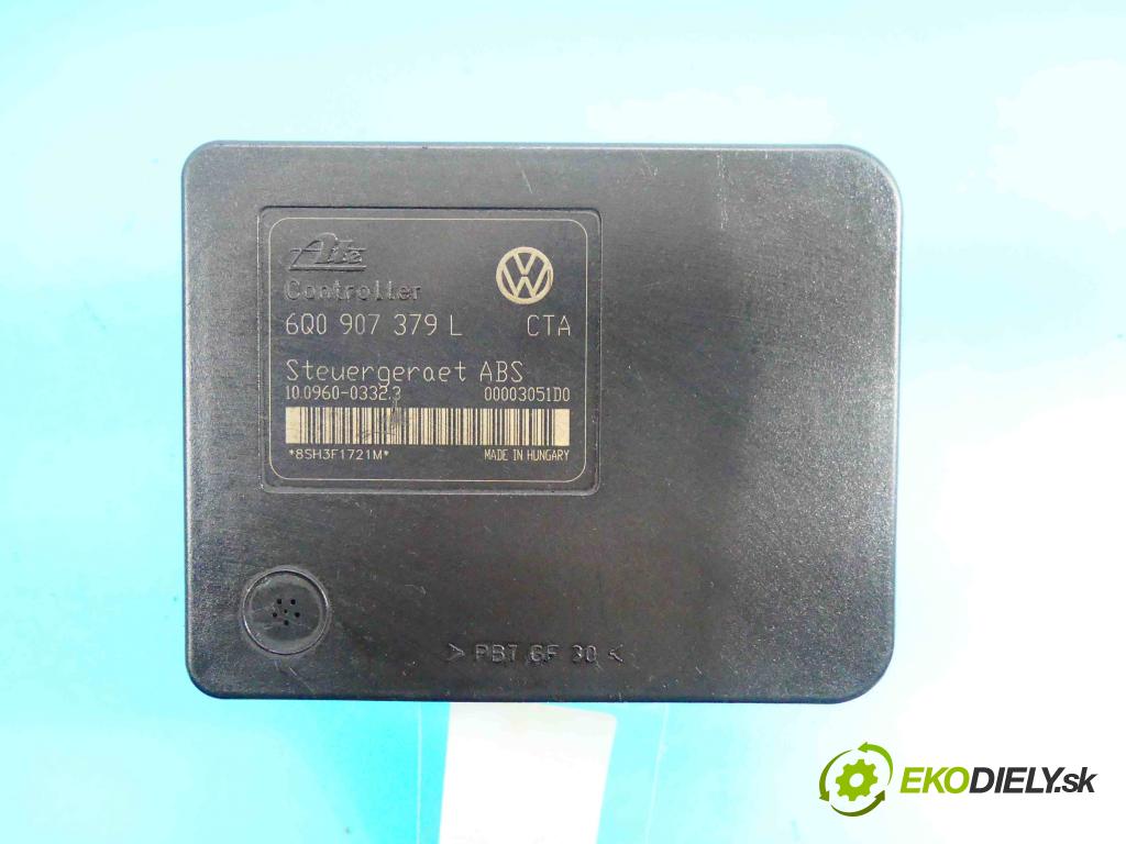 Vw Polo IV 9N 2001-2009 1.2 6V 54 HP manual 40 kW 1198 cm3 5- čerpadlo abs 6Q0614117H (Pumpy ABS)