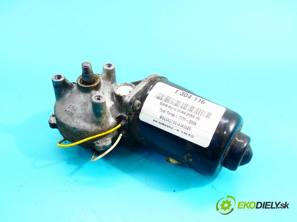 Opel Corsa C 2000-2006 1.0 12v 58 HP manual 43 kW 973 cm3 5- motor stieračov predné 09114673