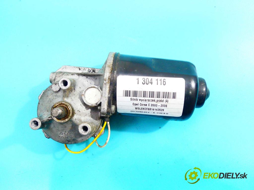 Opel Corsa C 2000-2006 1.0 12v 58 HP manual 43 kW 973 cm3 5- motor stieračov predné 09114673