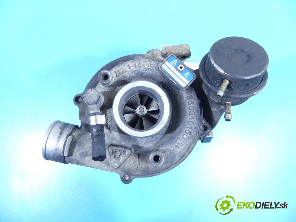 Vw Passat B4 1993-1997 1.9 TD 75 HP manual 55 kW 1896 cm3 4- turbodúchadlo, turbo K03-003 (Turbodúchadlá (kompletné))