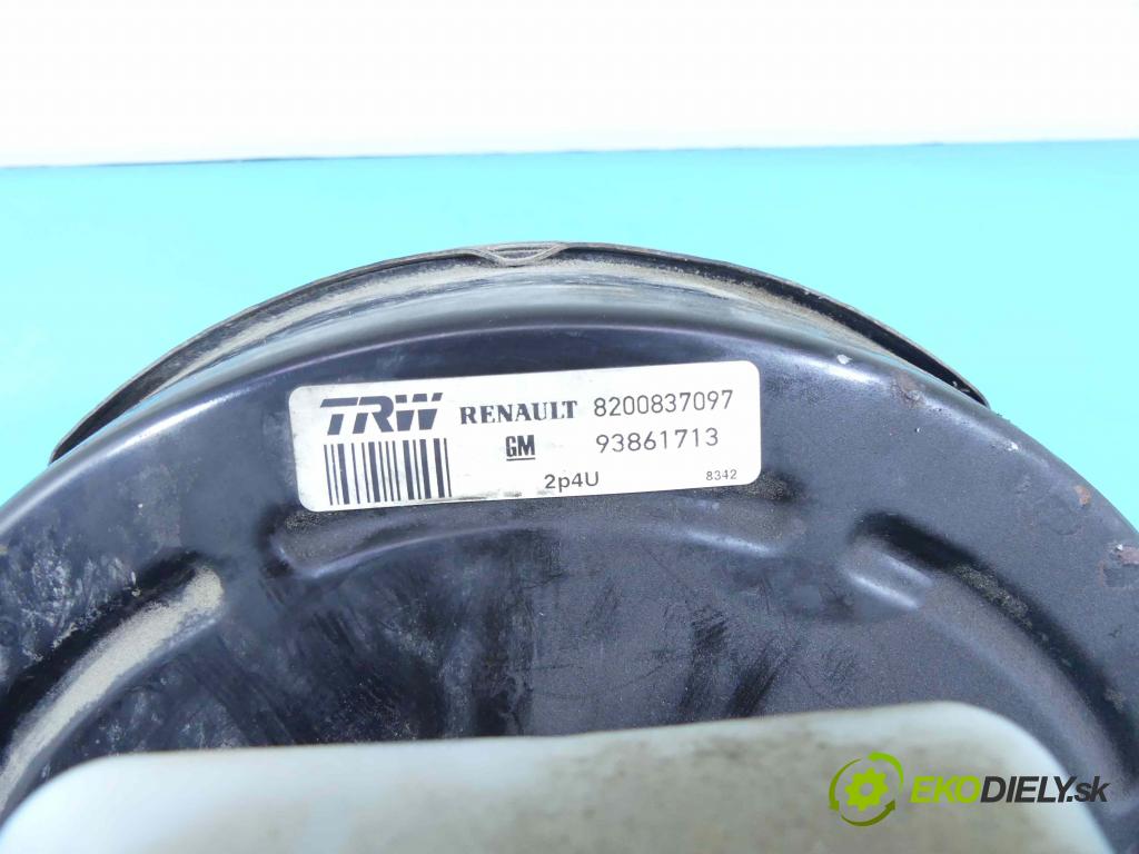 Renault Trafic II 2001-2014 2.0 dci 114 HP manual 84 kW 1995 cm3 5- servo brzdové 8200837097