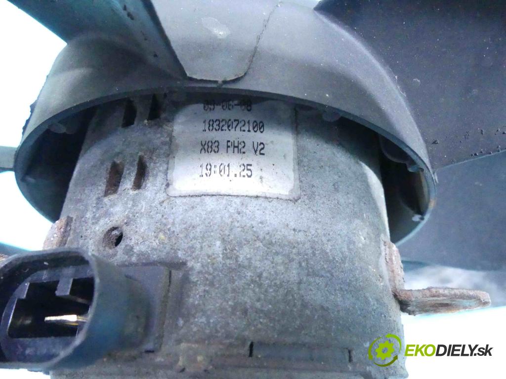 Renault Trafic II 2001-2014 2.0 dci 114 HP manual 84 kW 1995 cm3 5- Ventilátor chladiča 1832072100