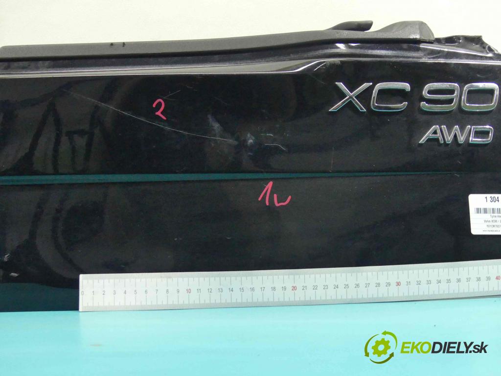 Volvo XC90 I 2002-2014 2.4 D5 163 hp automatic 120 kW 2401 cm3 5- zadní kufrové dveře  (Zadní kapoty)