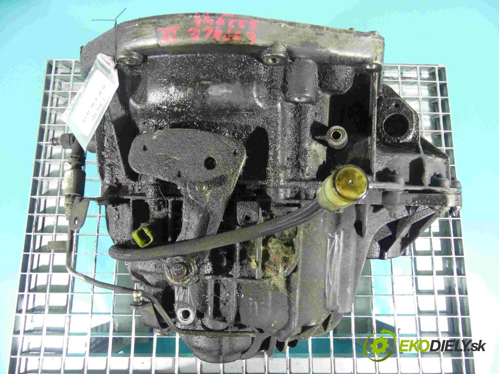 Renault Espace IV 2003-2014 2.0 T 163 HP manual 120 kW 1998 cm3 5- prevodovka stupeň,rýchlosť manual PK6S010