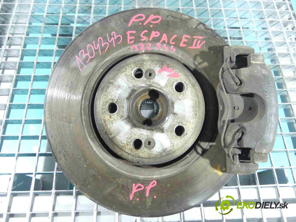 Renault Espace IV 2003-2014 2.0 T 163 HP manual 120 kW 1998 cm3 5- náboj pravé  (Náboje)