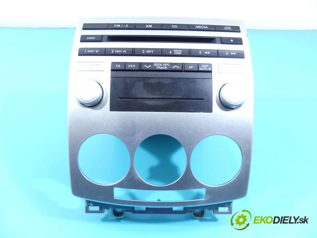 Mazda 5  2005-2010 2.0 16v 145 HP manual 107 kW 1999 cm3 5- Radio originál CC9366AR0