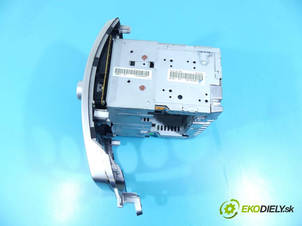 Mazda 5  2005-2010 2.0 16v 145 HP manual 107 kW 1999 cm3 5- Radio originál CC9366AR0