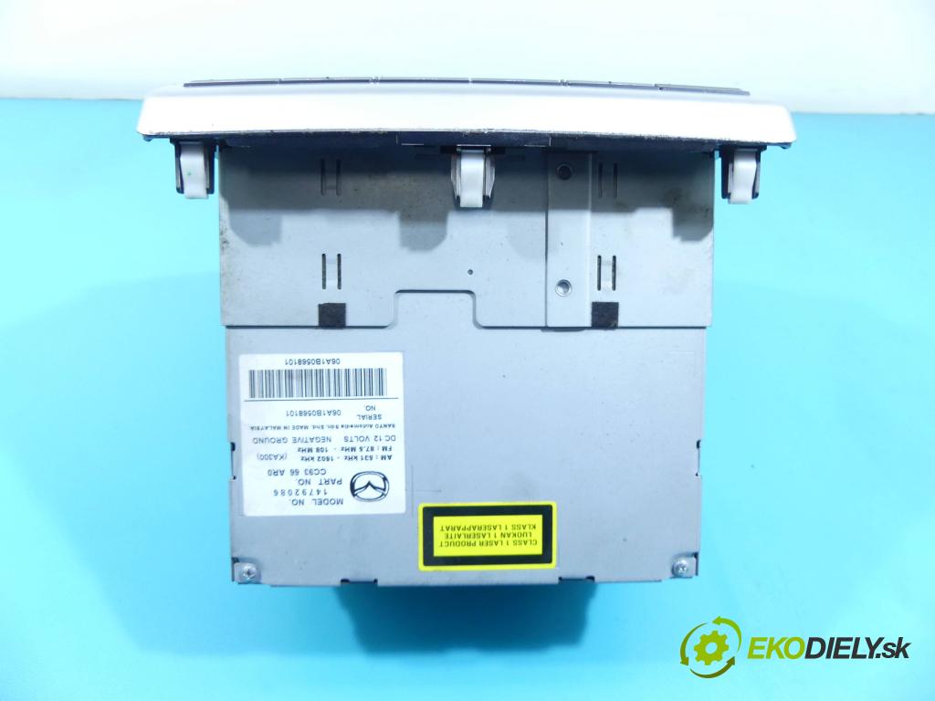Mazda 5  2005-2010 2.0 16v 145 HP manual 107 kW 1999 cm3 5- Radio originál CC9366AR0