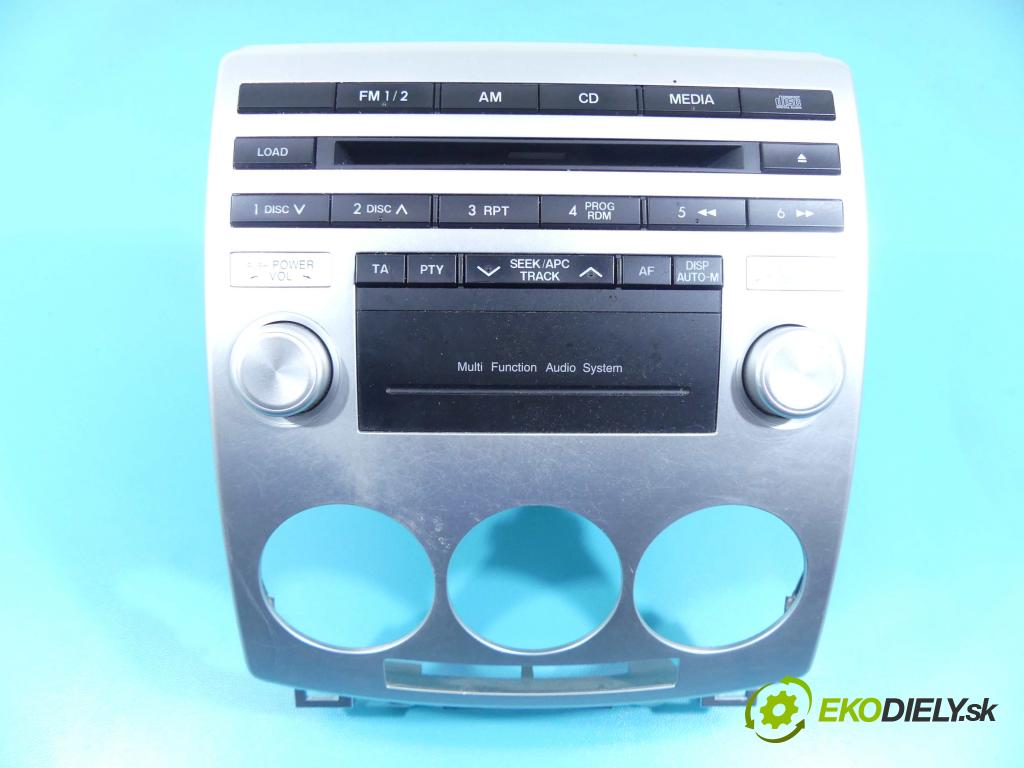 Mazda 5  2005-2010 2.0 16v 145 HP manual 107 kW 1999 cm3 5- Radio originál CC9366AR0